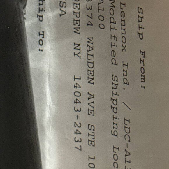 12L71 Lennox 3/8" Liquid Line Filter Drier OEM 12L71 OEM BRAND NEW - Picture 3 of 4